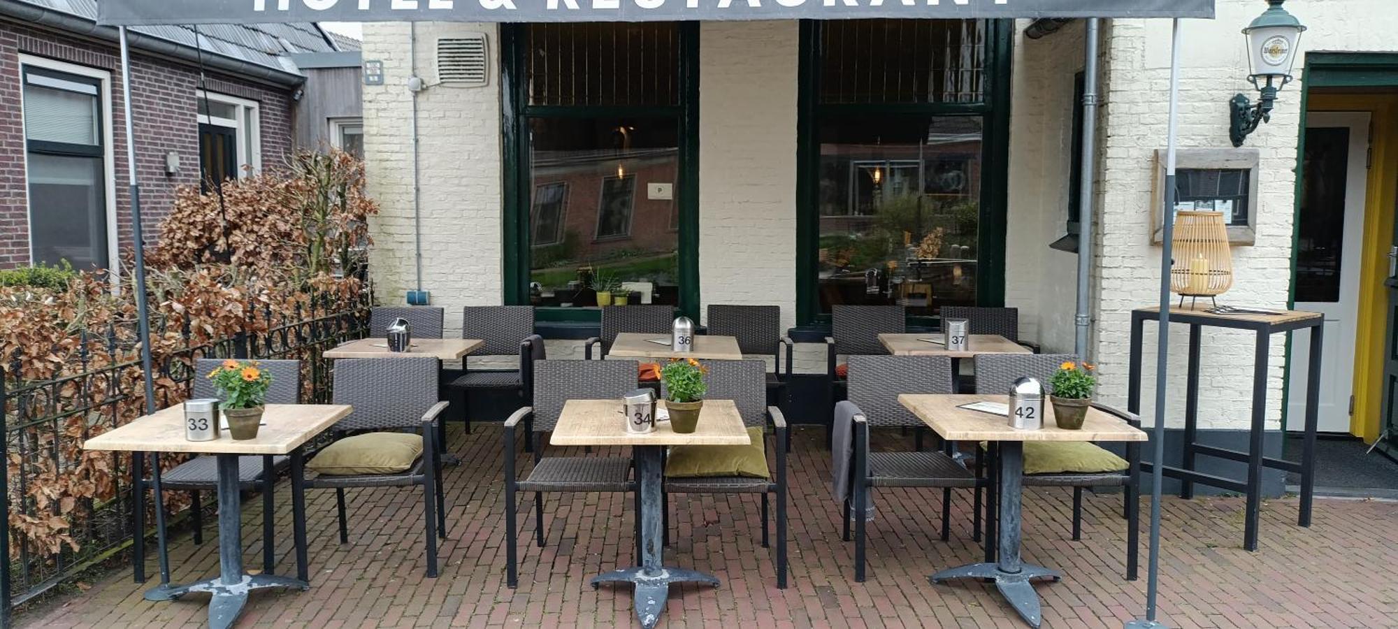 Hotel Restaurant It Posthus Birdaard Exterior foto