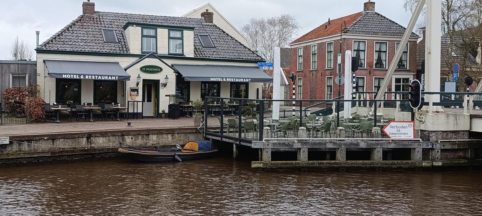 Hotel Restaurant It Posthus Birdaard Exterior foto